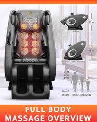 Full Body Massage Chair with Bluetooth